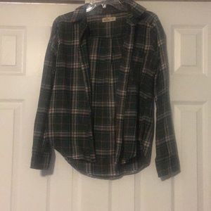 Hollister flannel XS